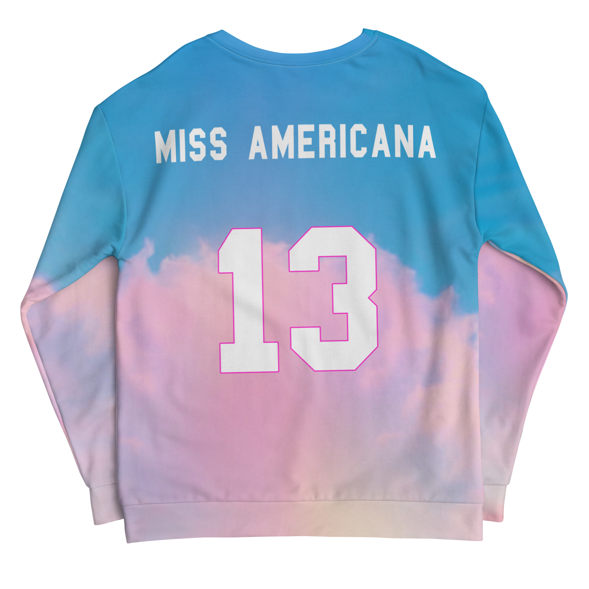 Taylor Swift Lover Inspired Sweatshirt (Miss Americana) Jersey Style