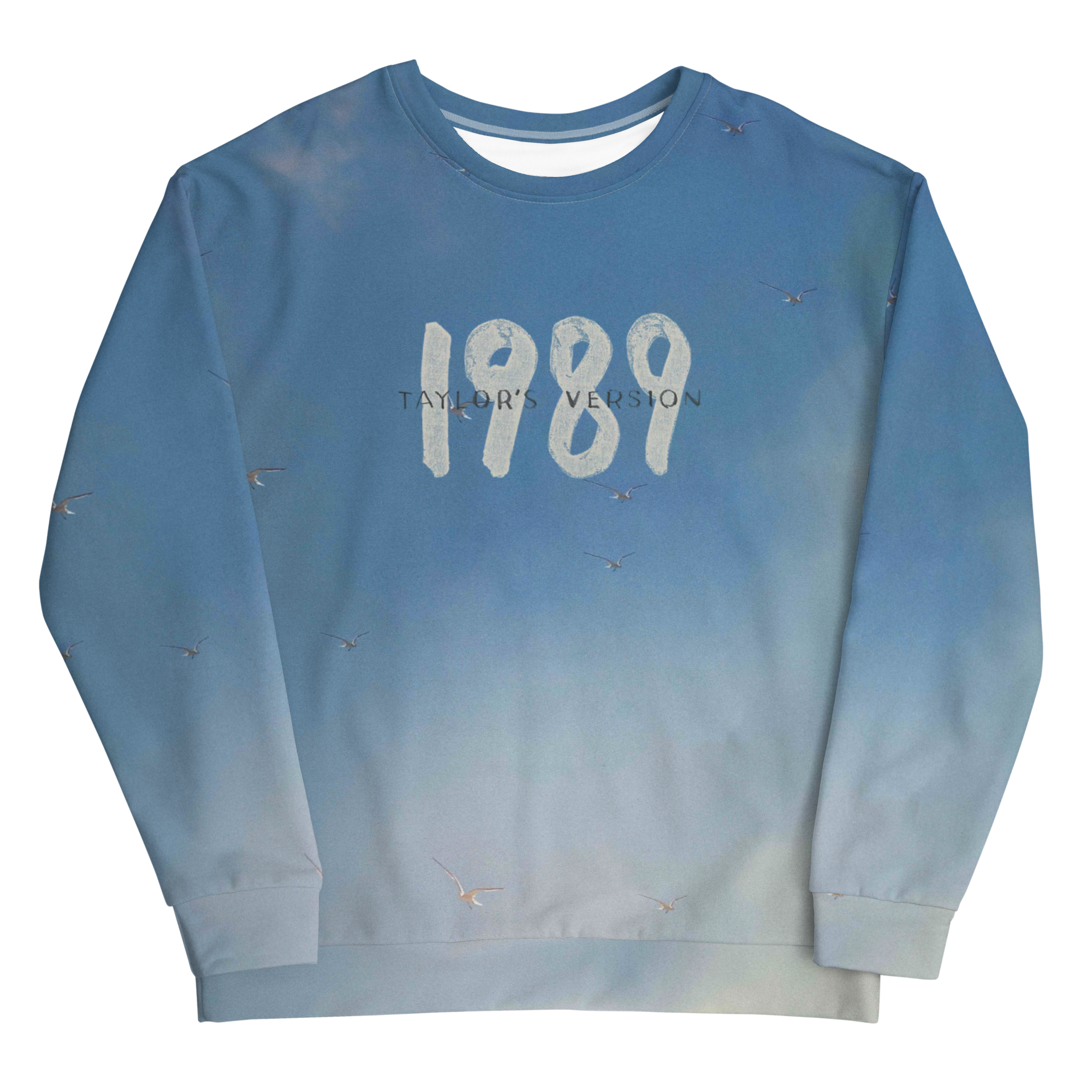 1989 (Taylor's Version) Album Cover Inspired Crewneck Sweatshirt